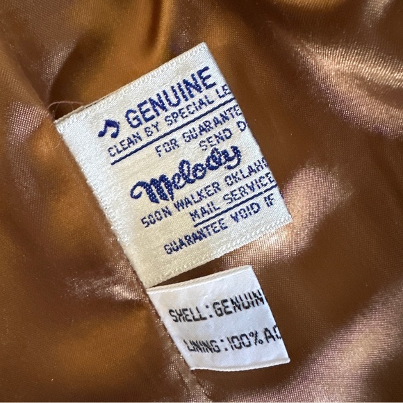 Pioneer Wear Vintage Leather Western Blazer Jacket Coat 42 - Picture 11 of 15